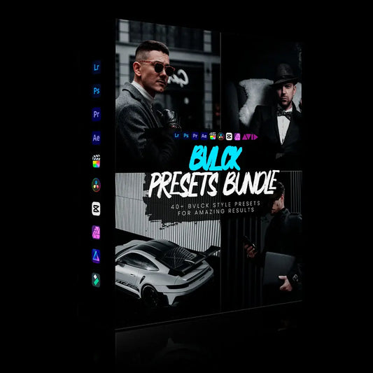 Black Preset Bundle | RAW Flow